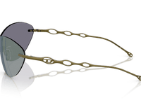 Shiny Green / Dark Violet Emerald Iridium