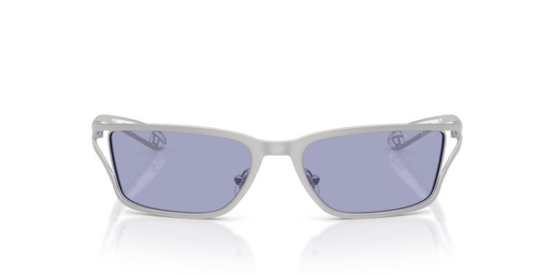 Diesel DL1015 in Matte Silver / Violet (10071A) - Back View
