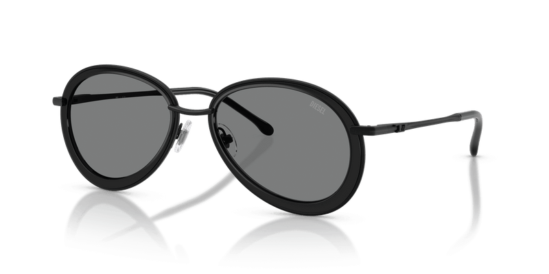 Diesel DL1016 in Matte Black / Dark Grey (100887) - Alternate View