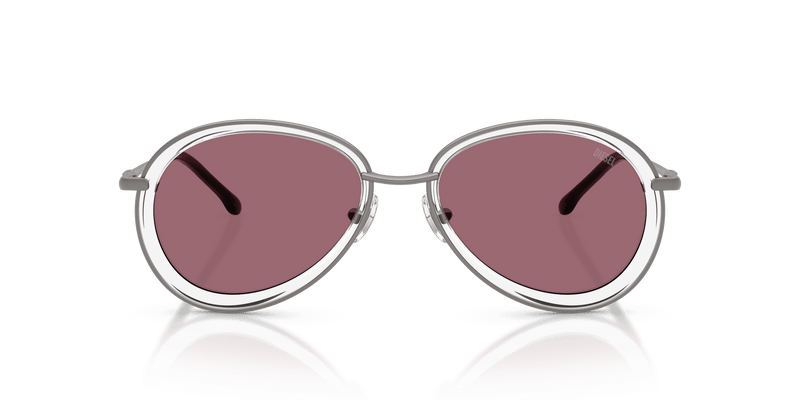 Diesel DL1016 in Matte Gunmetal / Mirror Red (1009B5) - Alternate View