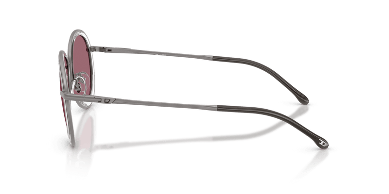 Diesel DL1016 in Matte Gunmetal / Mirror Red (1009B5) - Alternate View