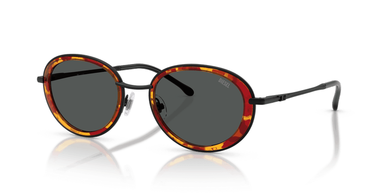 Diesel DL1018 in Matte Black / Dark Grey (100887) - Alternate View