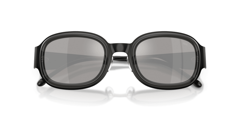 Diesel DL1020 in Black Shiny / Mirror Black (10026G) - Side View