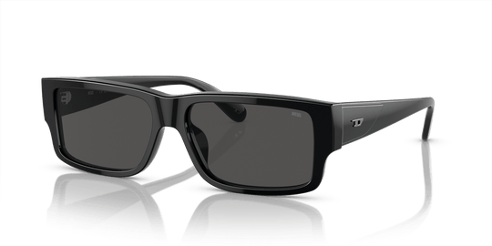 Diesel DL2003 - Shiny Black / Dark Grey