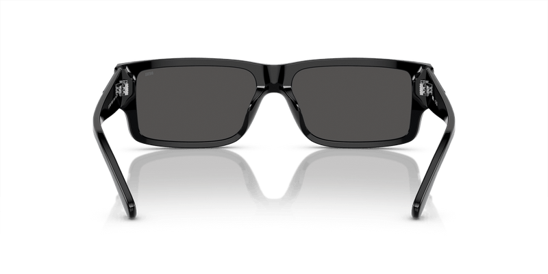 Diesel DL2003 in Shiny Black / Dark Grey - Back View
