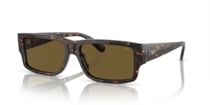 Shiny Dark Havana / Solid Brown
