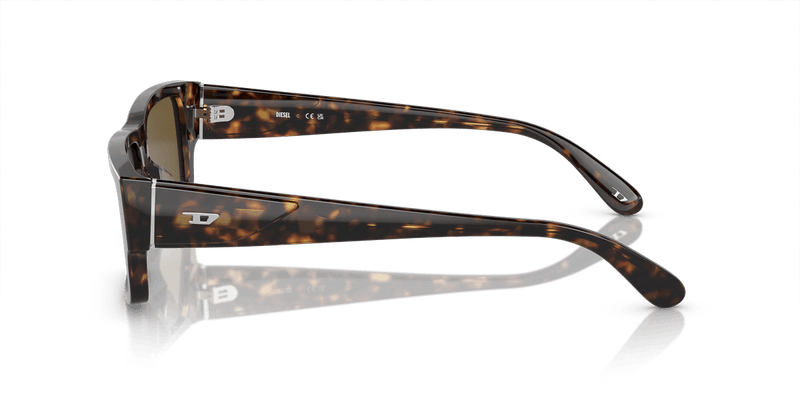 Diesel DL2003 in Shiny Dark Havana / Solid Brown - Alternate View