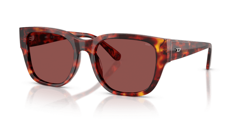 Diesel DL2005 in Havana Brown / Dark Violet/Red - Alternate View
