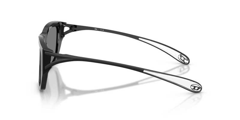 Diesel DL2006 in Black / Dark Grey (200187) - Temple Detail