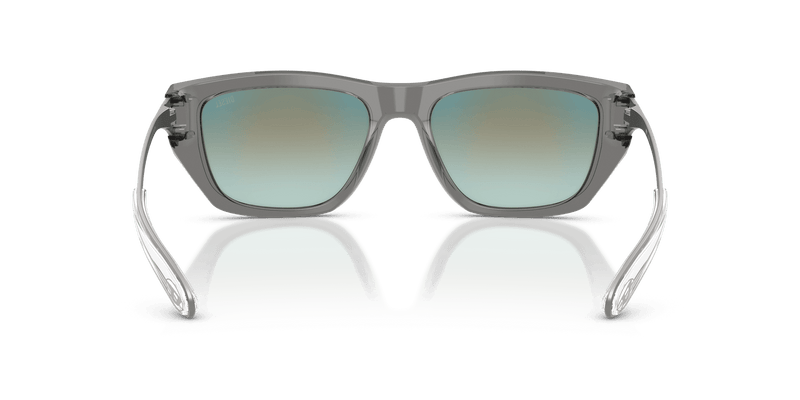 Diesel DL2006 in Transparent Dark Grey / Green Gradient Brown Mirror Red (2027B6) - Alternate View