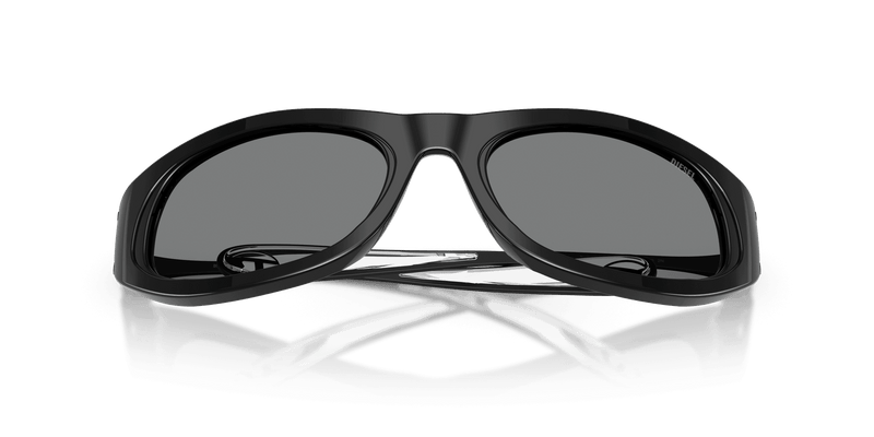 Diesel DL2007U in Black / Dark Grey (200187) - Side View