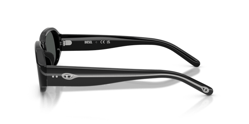 Diesel DL2009U in Solid Black - Side View