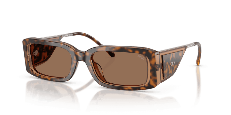 Diesel DL2017U in Bilayer Havana / Dark Brown (205073) - Front View