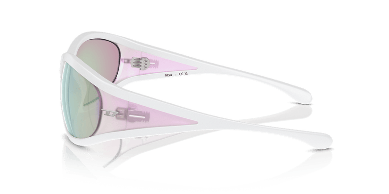 Diesel DL3002 in Matte White / Bubble - Alternate View