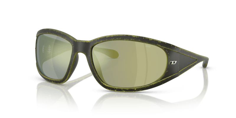 Diesel DL3002 in Rusty Green Black / Dark Violet Emerald Iridium - Alternate View