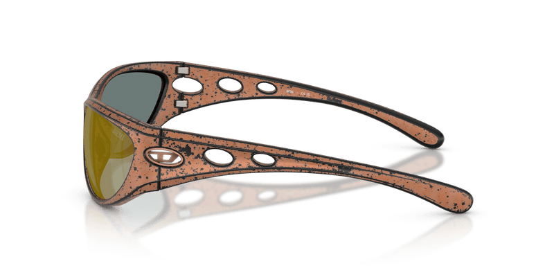 Diesel DL3004U in Bronze Barrelling Black / Mirror Bronze - Alternate View