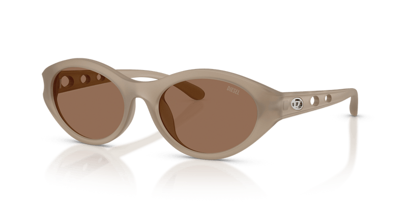 Diesel DL3005U in Opalescent Transparent Grey / Dark Brown - Alternate View