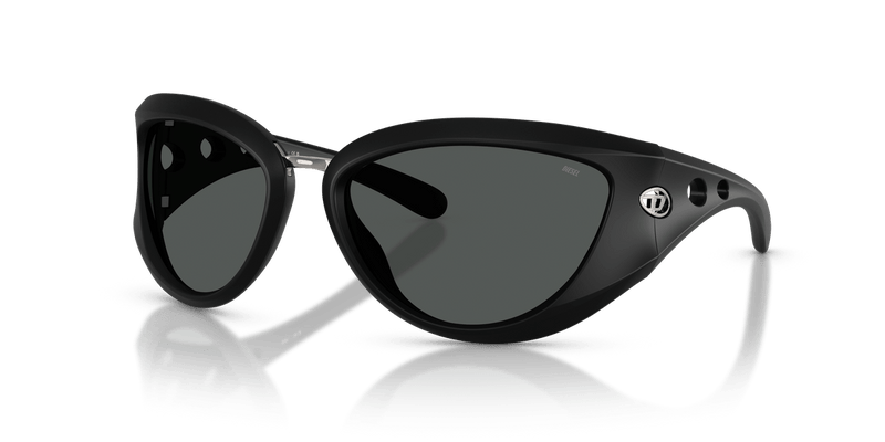 Diesel DL3007U in Matte Black / Dark Grey - Front View