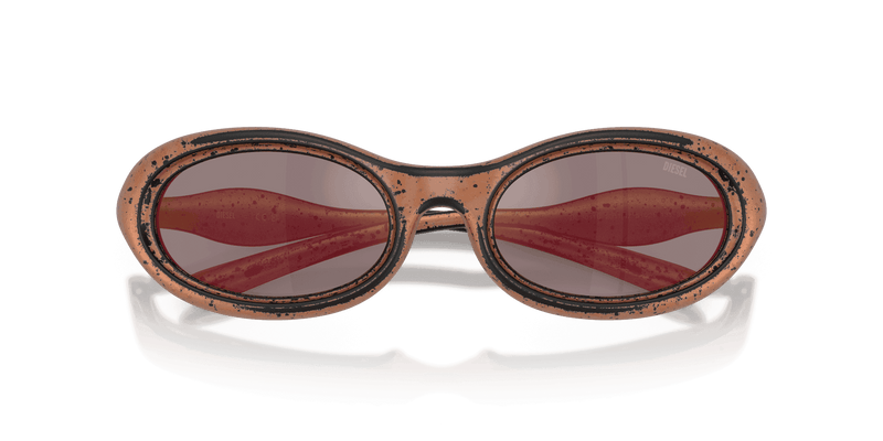 Diesel DL3011U in Bronze/Black / Grey Mirror Rose Gold (20114Z) - Alternate View