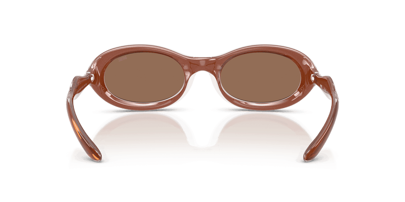 Diesel DL3011U in Crystal/Varnish Brown / Dark Brown (203373) - Alternate View