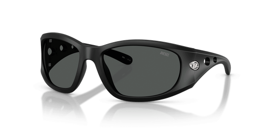 Diesel DL3012U - Black Matte / Dark Grey (200287)