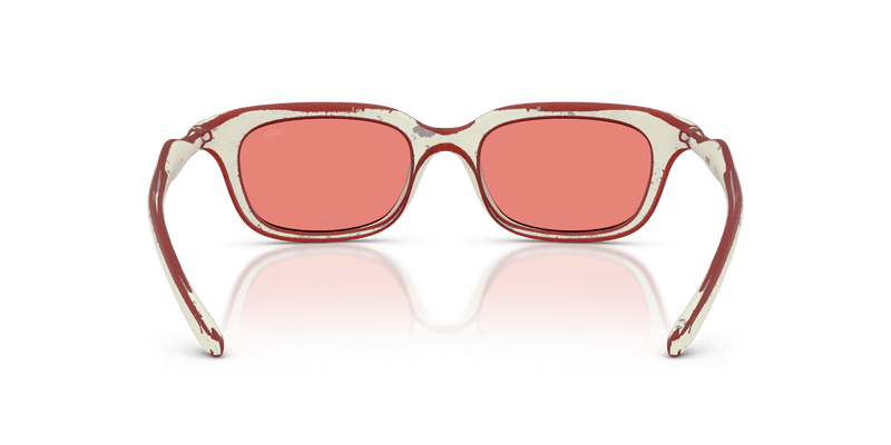 Diesel DL3013U in White Barrelling Red / Gradient Mirror Red (20107E) - Alternate View