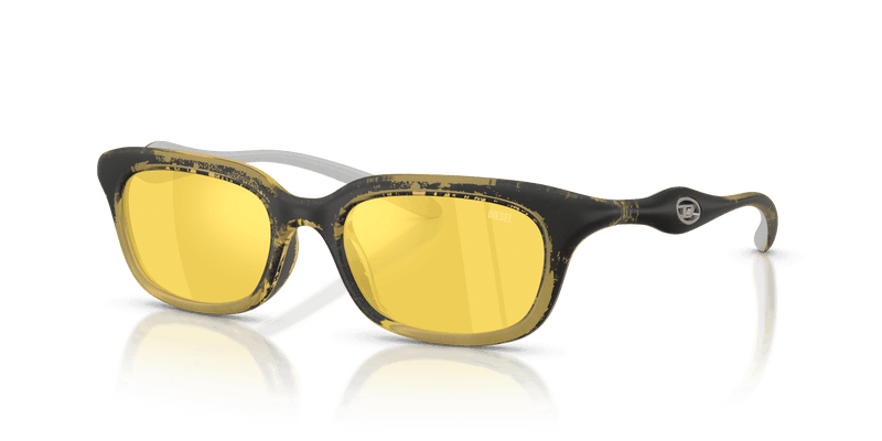 Diesel DL3013U in Yellow Metallic / Mirror Yellow (2030V9) - Alternate View