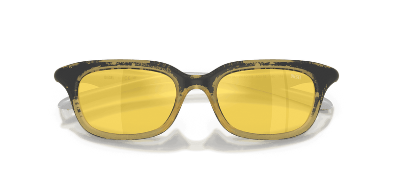 Diesel DL3013U in Yellow Metallic / Mirror Yellow (2030V9) - Alternate View