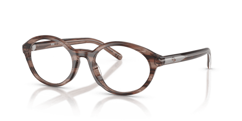 Diesel DL4015U in Striated Brown / Demo Lens - Alternate View