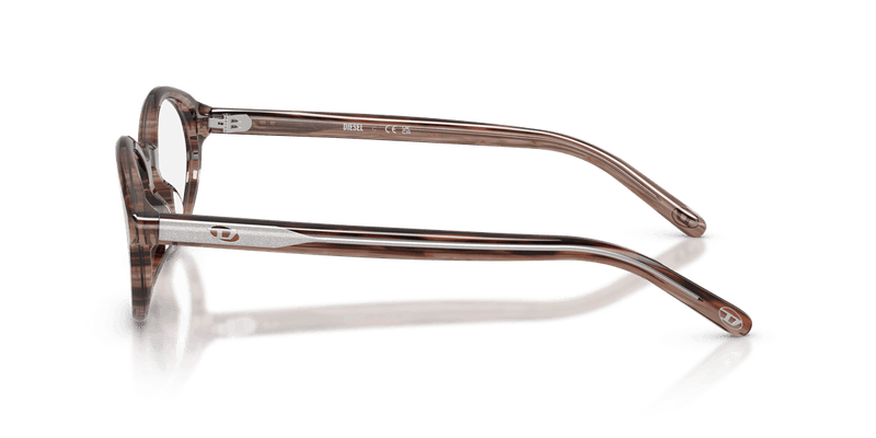 Diesel DL4015U in Striated Brown / Demo Lens - Alternate View