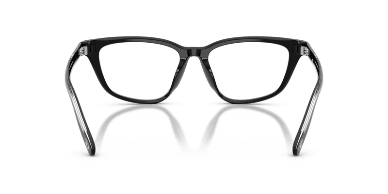 Diesel DL4016U in Solid Black / Demo Lens - Back View