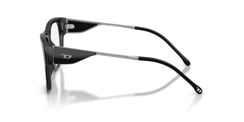 Diesel DL4019U in Black/Grey / Demo Lens - Side View