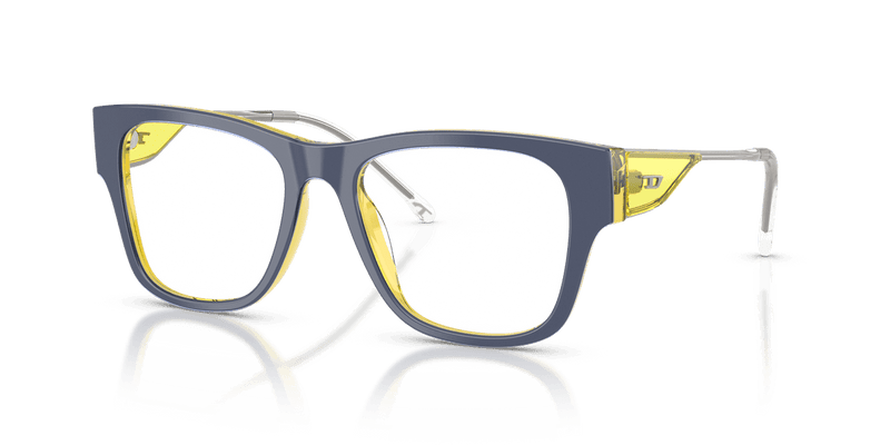 Diesel DL4019U in Trilayer Metal Yellow / Demo Lens - Alternate View