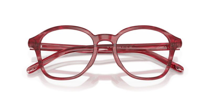 Diesel DL4025U in Striated Red (2038) - Alternate View