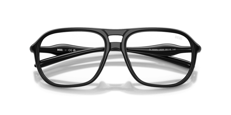Diesel DL6008U in Shiny Black / Blue (2026) - Alternate View