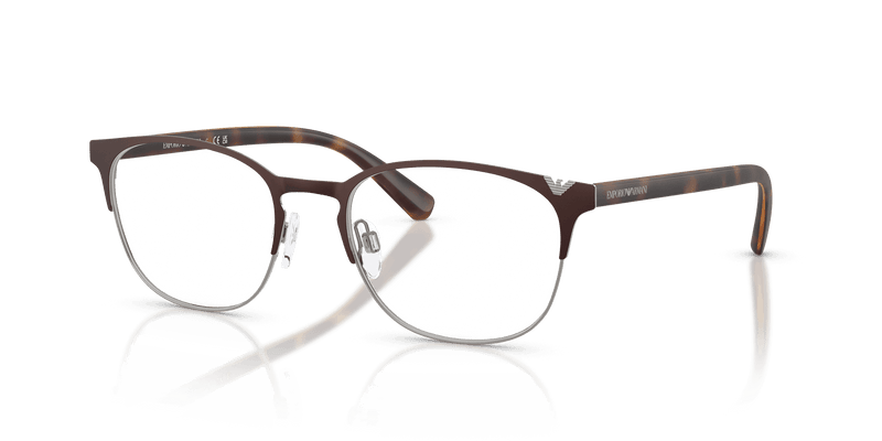 Emporio Armani EA1059 in Matte Brown & Gunmetal (3179) - Alternate View