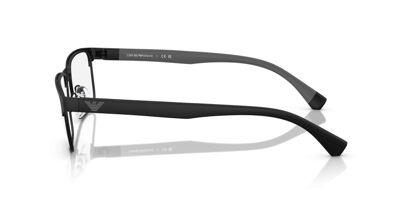 Emporio Armani EA1105 in Matte Black (3014) - Temple Detail