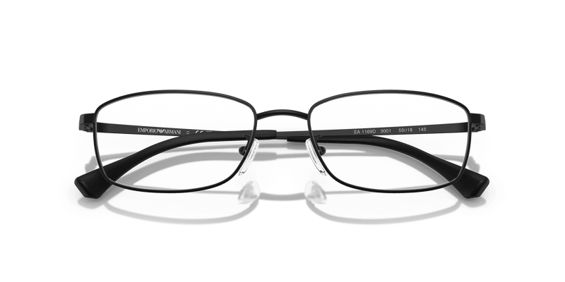 Emporio Armani EA1169D in Matte Black (3001) - Side View