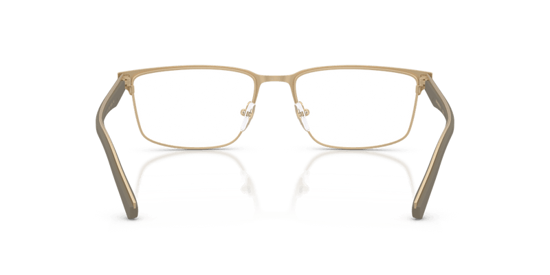 Emporio Armani EA1175 in Matte Pale Gold / Demo Lens - Back View