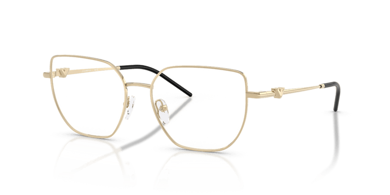 Emporio Armani EA1176 in Shiny Pale Gold / Demo Lens - Alternate View