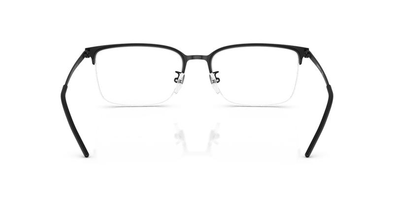 Emporio Armani EA1179D in Matte Black / Demo Lens - Back View