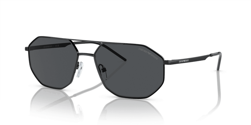 Emporio Armani EA2147 in Matte Black / Dark Grey (300187) - Alternate View