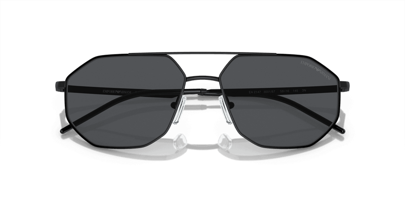 Emporio Armani EA2147 in Matte Black / Dark Grey (300187) - Alternate View