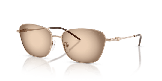 Emporio Armani EA2170 - Shiny Rose Gold / Brown Grey Gradient (301113)