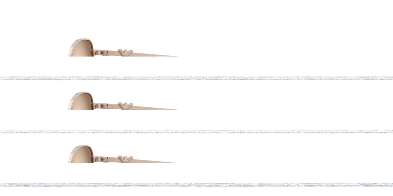 Emporio Armani EA2170 in Shiny Rose Gold / Brown Grey Gradient (301113) - Temple Detail