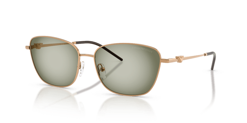 Emporio Armani EA2170 in Metal Brown / Green Gradient Green (342713) - Alternate View
