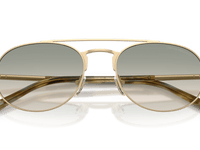 Matte Pale Gold / Brown Gradient Green (30022C)