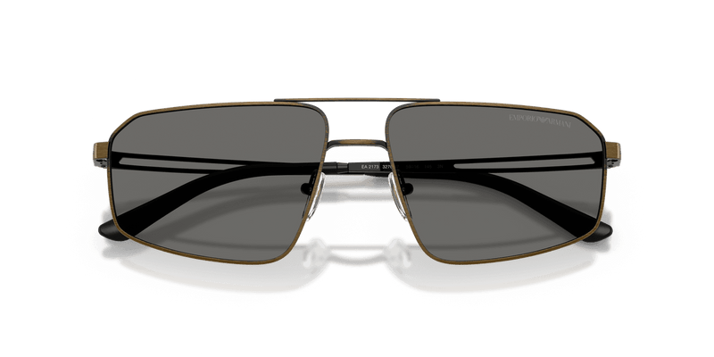 Emporio Armani EA2173 in Brushed Antique Gold / Grey (327087) - Alternate View