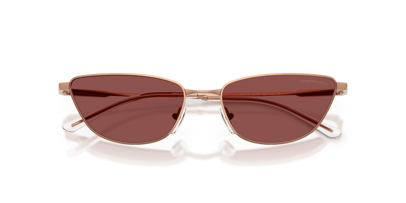 Emporio Armani EA2174B in Shiny Rose Gold / Dark Violet (301175) - Side View