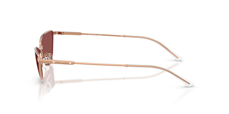 Emporio Armani EA2174B in Shiny Rose Gold / Dark Violet (301175) - Temple Detail